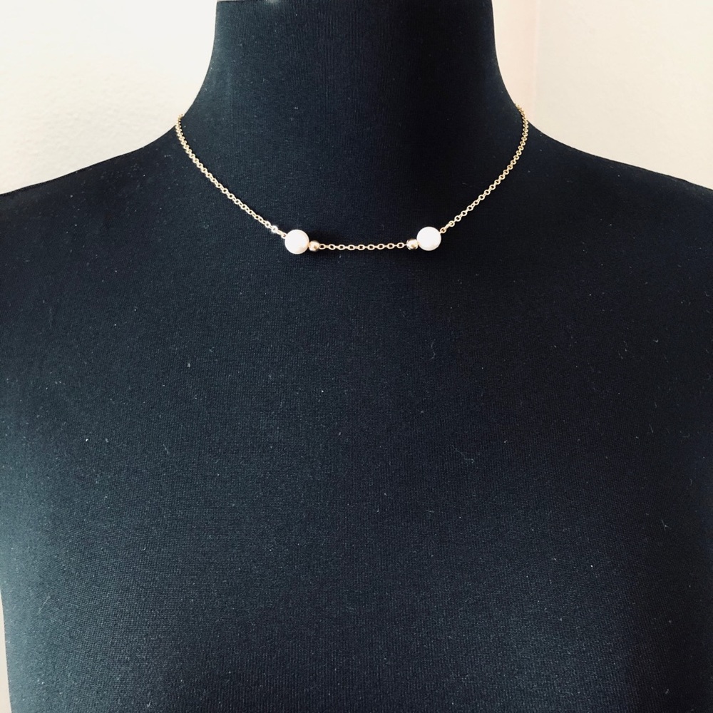 Two pearl necklace